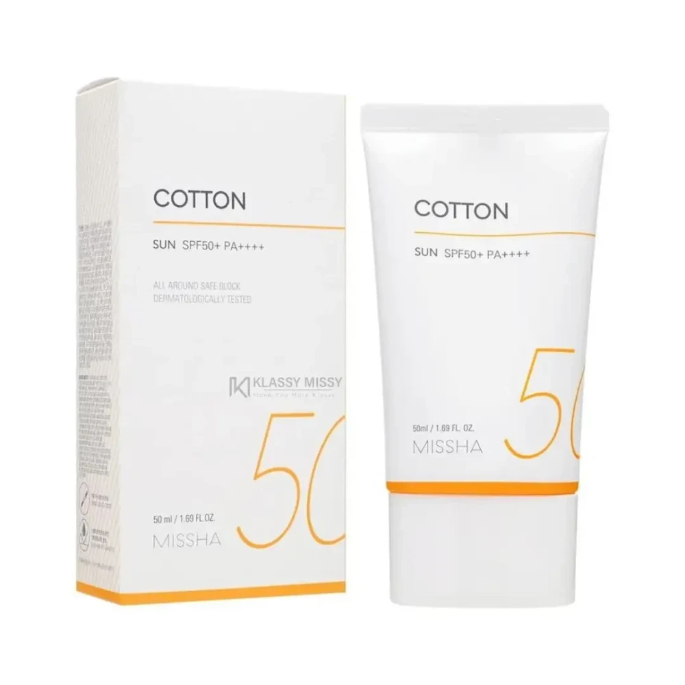 Missha All Around Safe Block Cotton Sun 50ml SPF50 PA 50ml