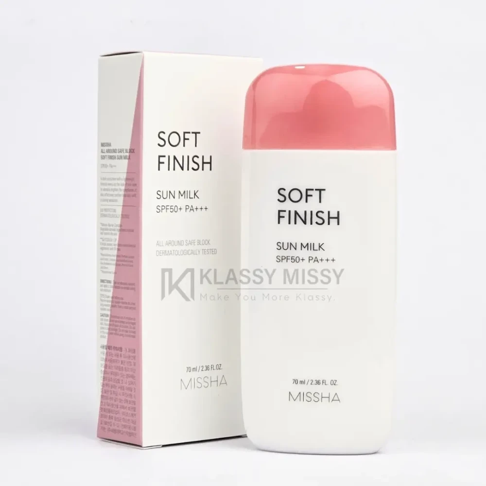 Missha All Around Safe Block Soft Finish Sun Milk (70ml)