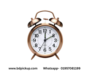 Alarm Clock/Twin Bell Table Clock - Loud Alarm Clock - Stylish Timekeeping for Home Office & Students - Vintage Retro Classic - wall clock