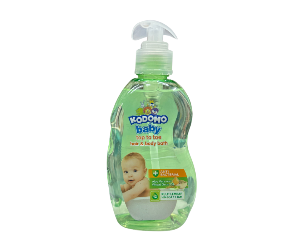 KODOMO Baby top to toe hair & Body bath 200 ml